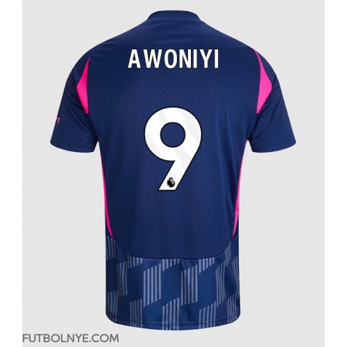 Camiseta Nottingham Forest Taiwo Awoniyi #9 Visitante Equipación 2024-25 manga corta